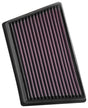 K&N 15-18 Land Rover Discovery Sport L4-2.0L DSL Replacement Drop In Air Filter K&N Engineering Air Filters - Drop In  AXOPROS