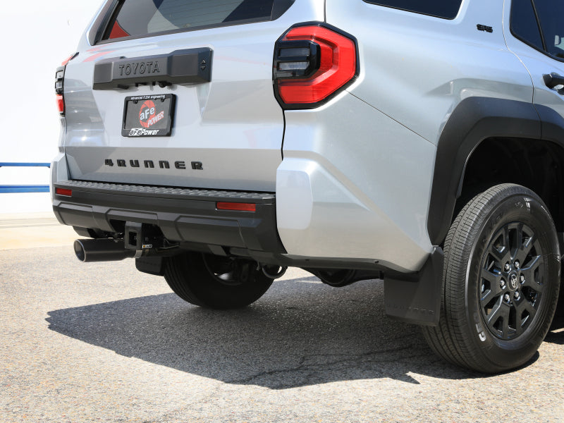 aFe 2025 Toyota 4-Runner 2.5in to 3in SS-304 Cat-Back Exhaust w/ Black Tip aFe Catback  AXOPROS