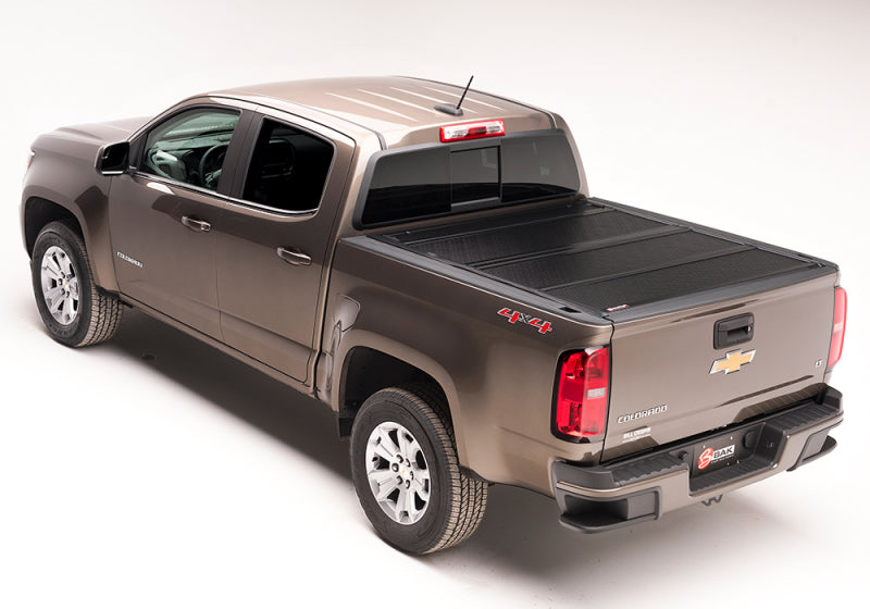 BAK 2023+ Chevy Colorado Crew Cab 5ft 2in Bed BAKFlip F1 BAK Tonneau Covers - Hard Fold  AXOPROS