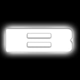 ORACLE Lighting Universal Illuminated LED Letter Badges - Matte Wht Surface Finish - B ORACLE Lighting Light Accessories and Wiring  AXOPROS