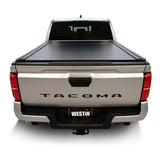 Westin 24-26 Toyota Tacoma 5ft. Bed Electric Retractable Tonneau Cover - Black Westin Tonneau Covers - Retractable  AXOPROS