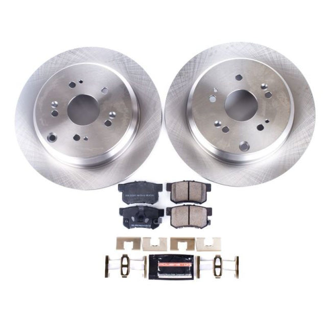 Power Stop 10-18 Acura RDX Rear Autospecialty Brake Kit PowerStop Brake Kits - OE  AXOPROS