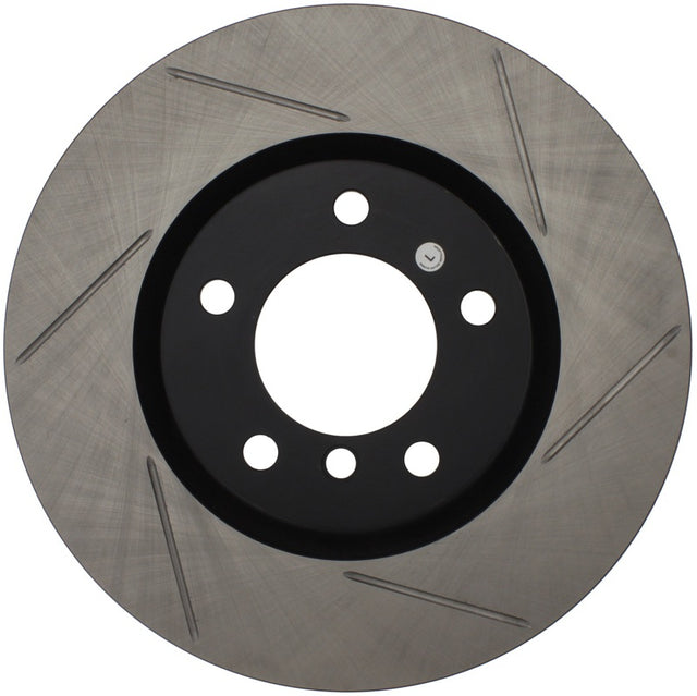 StopTech Power Slot 95-99 BMW M3 E36 / 98-02 Z3 M Series Front Left SportStop Slotted Rotor Stoptech Brake Rotors - Slotted  AXOPROS