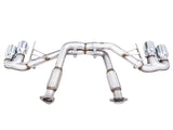 AWE Tuning 2020 Chevrolet Corvette (C8) Track Edition Exhaust - Quad Chrome Silver Tips AWE Tuning Catback  AXOPROS