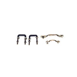 Rugged Ridge 55-95 Jeep CJ / Jeep Wrangler Stainless Steel Windshield Tie Down Kit Rugged Ridge Tie Rods  AXOPROS