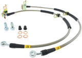 StopTech Stainless Steel Front Brake lines for Mazda 6 Stoptech Brake Line Kits  AXOPROS