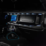 ORACLE Lighting Oracle 21-25 Ford Bronco ColorSHIFT LED Interior Dash Board Kit Headlights aftermarket performance part