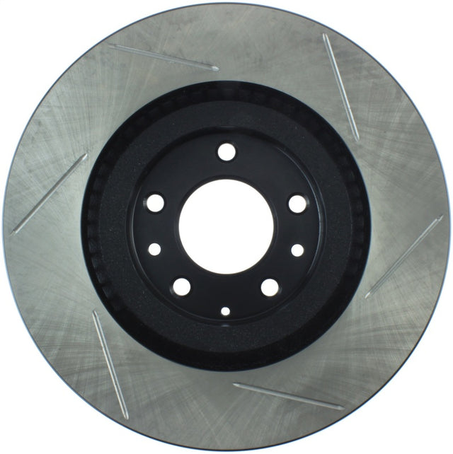 StopTech Power Slot 2003+ Mazda RX8 Slotted Right Front Rotor - SPORT SUSPENSION ONLY Stoptech Brake Rotors - Slotted  AXOPROS