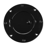 Rugged Ridge 97-06 Jeep Wrangler TJ Black Locking Gas Cap Door Rugged Ridge Fuel Caps  AXOPROS