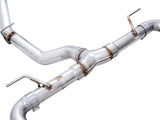 AWE Subaru BRZ / Toyota GR86 / Toyota 86 Track Edition Cat-Back Exhaust- Diamond Black Tips AWE Tuning Catback  AXOPROS