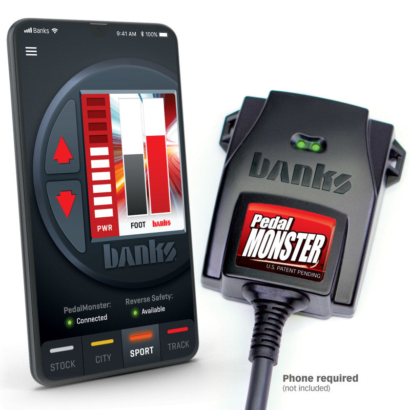 Banks Power Pedal Monster Kit (Stand-Alone) 07-19 RAM 2500/3500/11-20 Ford F-Series 6.7L Use w/Phone Banks Power Throttle Controllers  AXOPROS
