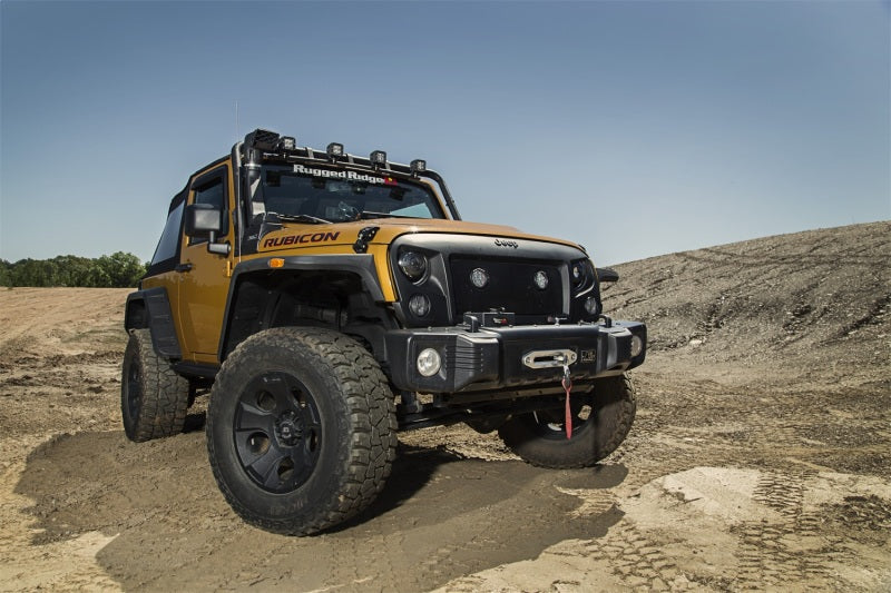 Rugged Ridge 07-18 Jeep Wrangler 3.6L/3.8L XHD Snorkel Kit Rugged Ridge Air Intake Components  AXOPROS