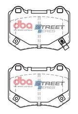 DBA 18-21 Subaru WRX STI Rear Street Series Brake Pads DBA Brake Pads - OE  AXOPROS