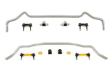 Whiteline Whiteline 10-15 Mitsubishi Lancer EVO (MR/GSR) / 2015 EVO Final Edition Front & Rear Sway Bar Kit Sway Bars aftermarket performance part