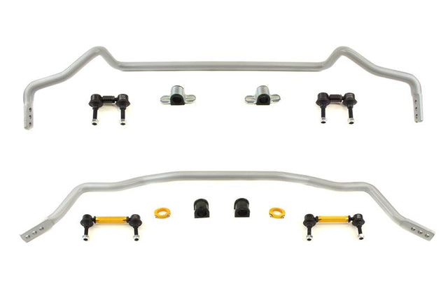 Whiteline Whiteline 10-15 Mitsubishi Lancer EVO (MR/GSR) / 2015 EVO Final Edition Front & Rear Sway Bar Kit Sway Bars aftermarket performance part