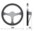 Sparco Steering Wheel L777 Suede Black SPARCO Steering Wheels  AXOPROS