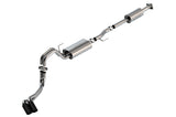 Borla F-150 2021 2.7L/3.5L 4dr CC SB EC STB Lar/KingR/Plnm/LTD 3/2.25 DSE CB Touring BLK CHR Tips Borla Catback  AXOPROS