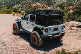 Body Armor 4x4 2018+ Jeep Wrangler Full Width Rear Bumper w/ Tire Carrier Mount Body Armor 4x4 Bumpers - Steel  AXOPROS