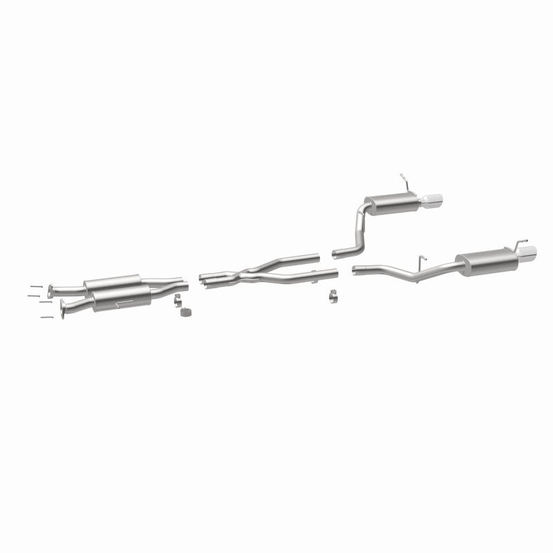 MagnaFlow 11-12 Dodge Durango V8 5.7L Dual Split Rear Exit Stainless Cat Back Performance Exhaust Magnaflow Catback  AXOPROS