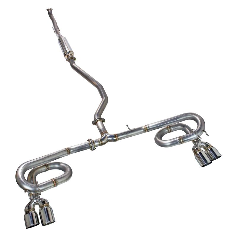 Remark 2022+ Honda Civic Sport Hatchback FL2 (Link Loop) Catback Exhaust Stainless Steel Tip Remark Catback  AXOPROS
