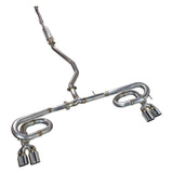 Remark 2022+ Honda Civic Sport Hatchback FL2 (Link Loop) Catback Exhaust Stainless Steel Tip Remark Catback  AXOPROS