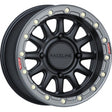 Raceline A14BG Alpha 15x10in/4x137 BP/10mm Offset/110.18mm Bore- Blk & Gunmetal Ring Beadlock Wheel Raceline Wheels - Cast  AXOPROS