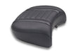 Mustang 23-25 Harley CVO Rd Glide Std, Str Glide and Rd Glide, Deluxe Touring Wide Passenger Black Mustang Motorcycle Passenger Motorcycle Seats  AXOPROS