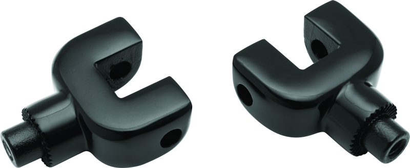 Kuryakyn Splined Passenger Peg Adapter Indian Black Kuryakyn Footpegs  AXOPROS