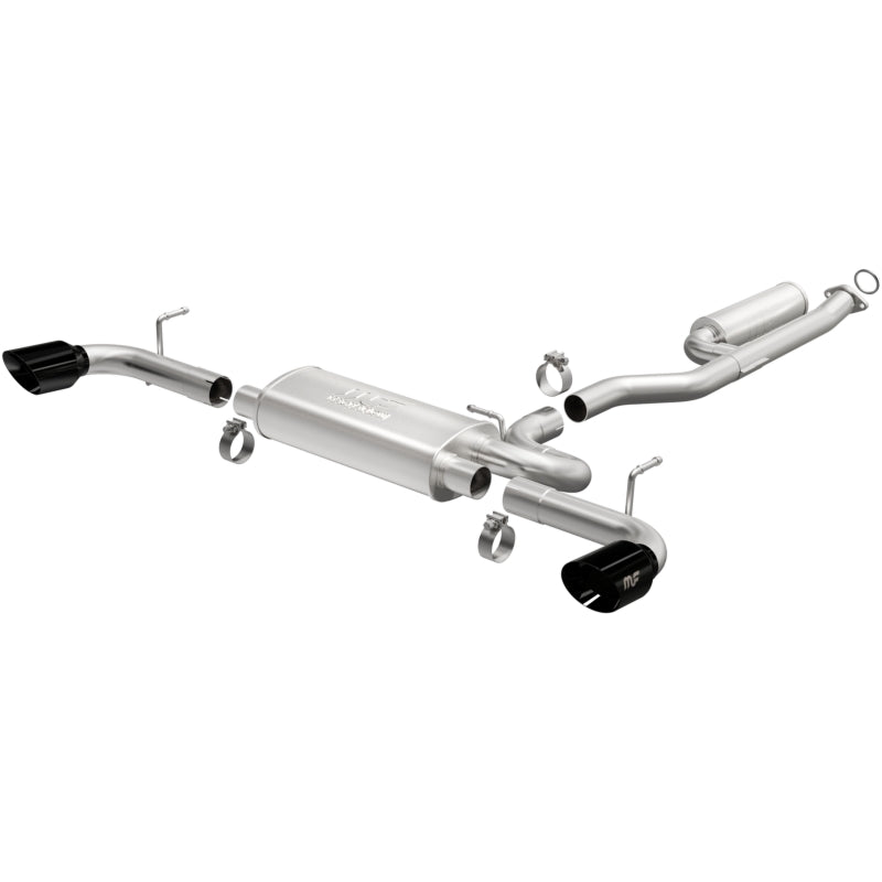 Magnaflow 19-21 Toyota RAV4 Street Series Cat-Back Performance Exhaust System- Dual Rear Exit- Black Magnaflow Catback  AXOPROS