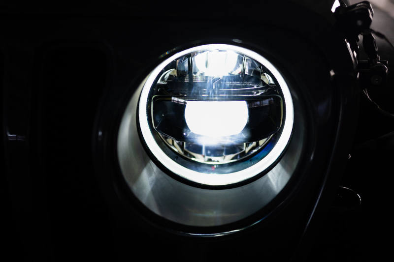 DV8 Offroad 18-22 Jeep Gladiator Wrangler LED Projector Headlights DV8 Offroad Headlights  AXOPROS