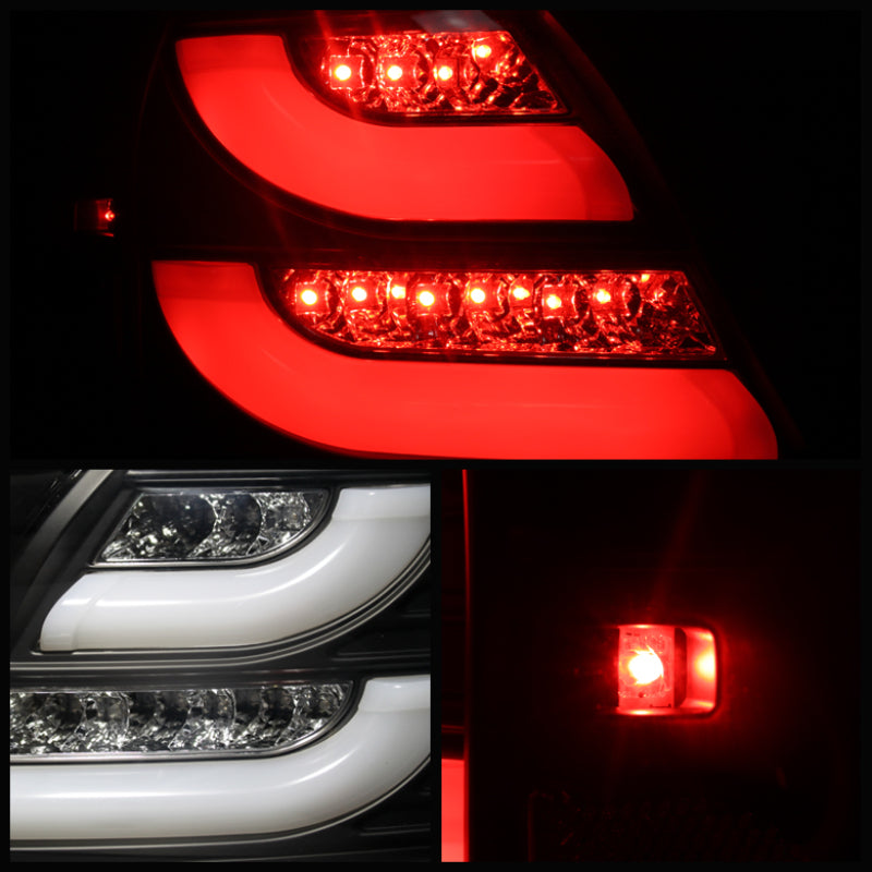Spyder Pontiac Grand Prix 04-08 Light Bar LED Tail Light Black ALT-YD-PGP04-LED-BK SPYDER Tail Lights  AXOPROS