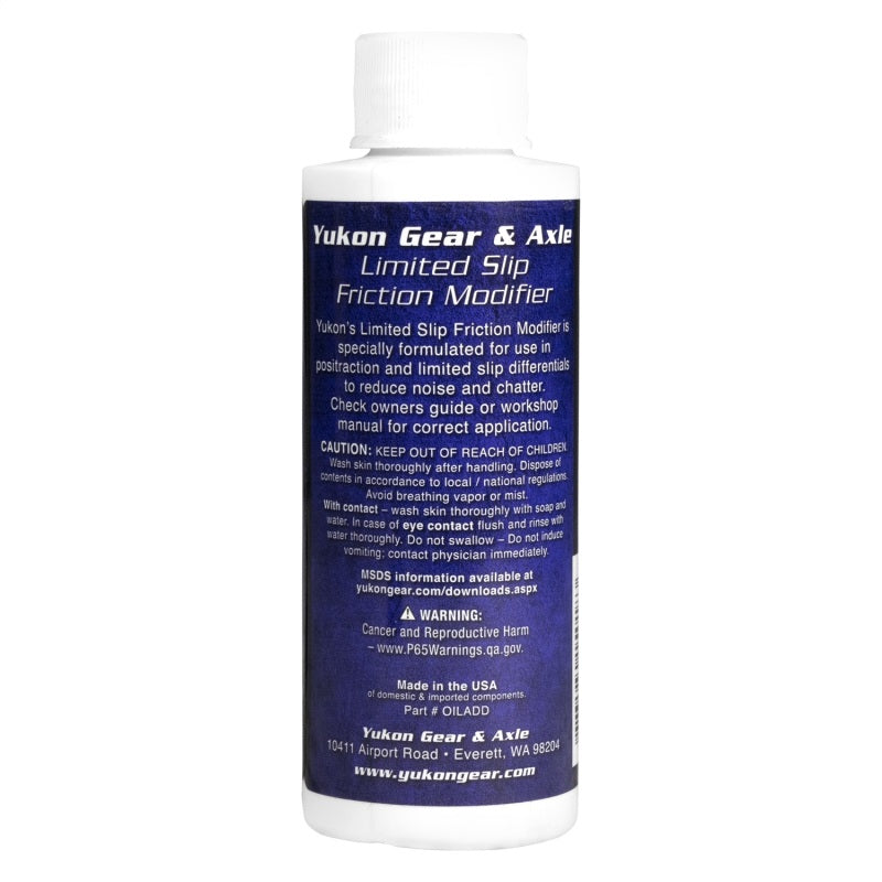 Yukon Gear Friction Modifier Yukon Gear & Axle Gear Oils  AXOPROS