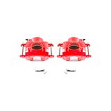 Power Stop 94-96 Chevrolet Impala Front Red Calipers w/o Brackets - Pair PowerStop Brake Calipers - Perf  AXOPROS