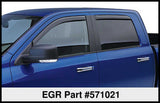 EGR 92-99 Chev Suburban/Yukon Tahoe / Crew Cab In-Channel Window Visors - Set of 4 (571021) EGR Wind Deflectors  AXOPROS