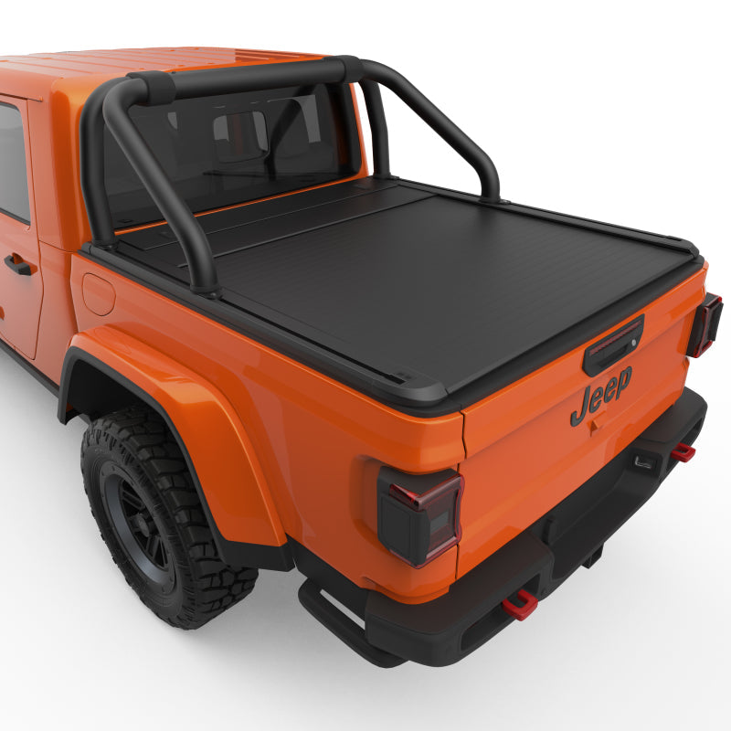 EGR 20-22 Jeep Gladiator RollTrac S-Series Black Powder Coated Sports Bar Jeep Gladiator EGR Headache Racks  AXOPROS