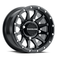 Raceline A95B Trophy 14x7in / 4x156 BP / 10mm Offset / 132.5mm Bore - Satin Black Wheel Raceline Wheels - Cast  AXOPROS