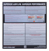 K&N Replacement Air Filter GM L6,V6,V8,1962-80 K&N Engineering Air Filters - Drop In  AXOPROS
