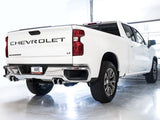 AWE Tuning 4th Gen GM 1500 6.2L 0FG Catback Split Rear Exit (w/ Bumper Cutouts) - Quad Chrome Tips AWE Tuning Catback  AXOPROS