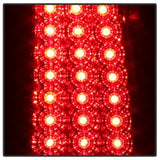Xtune Chevy Silverado 1500/2500/3500 03-06 LED Tail Lights Red Clear ALT-ON-CS03-LED-RC SPYDER Tail Lights  AXOPROS