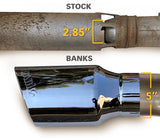 Banks Power 17-19 Chevy Duramax L5P 2500/3500 Monster Exhaust System Banks Power Catback  AXOPROS