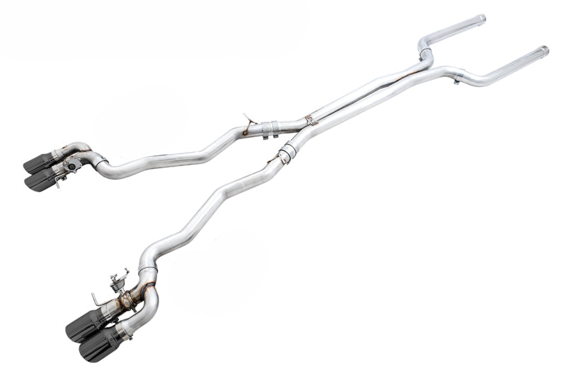 AWE Tuning 18-19 BMW F90 M5 SwitchPatch Cat-Back Exhaust- Black Diamond Tips AWE Tuning Catback  AXOPROS
