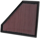 K&N Replacement Panel Air Filter 12.313in OS L x 10.313in OS W x 1.188in H for 13-14 Cadillac ATS K&N Engineering Air Filters - Drop In  AXOPROS