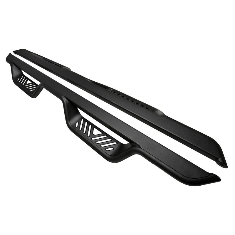 Westin 05-22 Toyota Tacoma Double Cab Outlaw Drop Nerf Step Bars - Black Westin Nerf Bars  AXOPROS