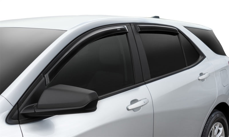 AVS 2018 Chevy Equinox Ventvisor Outside Mount Window Deflectors 4pc - Smoke AVS Wind Deflectors  AXOPROS