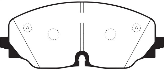 EBC 17+ Volkswagen Atlas 2.0L Turbo Ultimax Front Brake Pads EBC Brake Pads - OE  AXOPROS