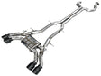 AWE Tuning 2021+ Cadillac CT4-V Blackwing SwitchPath Exhaust - Diamond Black Tips AWE Tuning Catback  AXOPROS