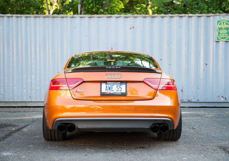 AWE Tuning Audi B8.5 S5 3.0T Track Edition Exhaust - Diamond Black Tips (102mm) AWE Tuning Catback  AXOPROS