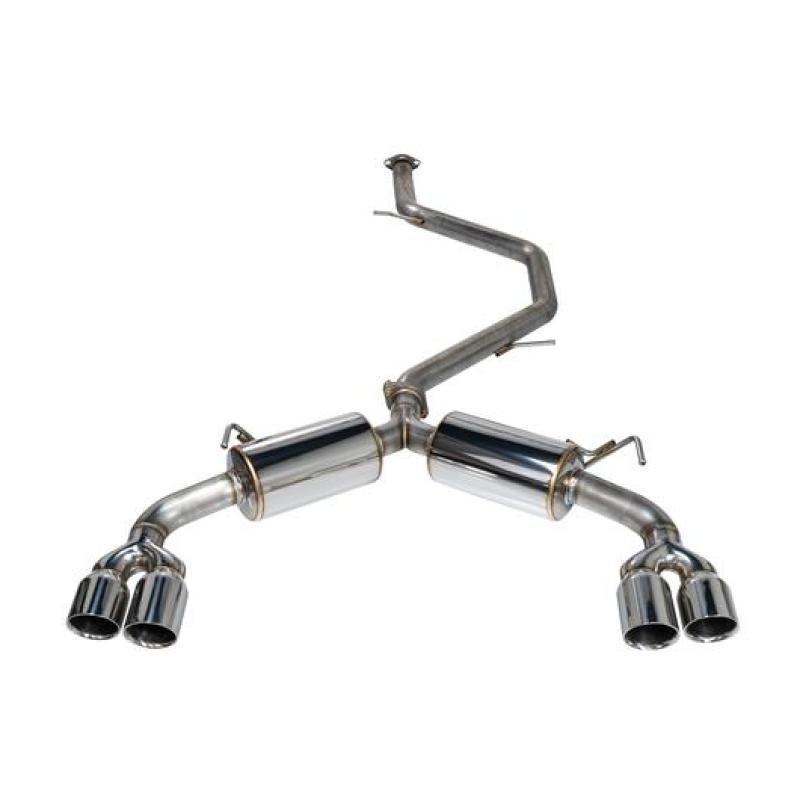 Remark 2019+ Toyota Corolla Hatchback Quad-Exit Cat-Back Exhaust Stainless Steel Remark Catback  AXOPROS