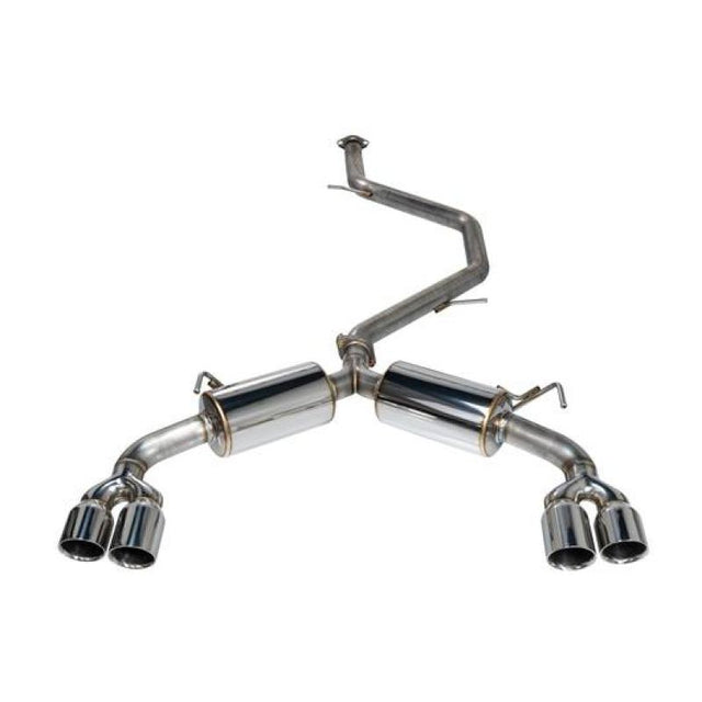 Remark 2019+ Toyota Corolla Hatchback Quad-Exit Cat-Back Exhaust Stainless Steel Remark Catback  AXOPROS