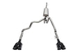 Corsa 19-23 GMC Sierra 1500 Cat-Back Dual Rear Exit with Twin 4in Black Powder Coat Pro-Series Tips CORSA Performance Catback  AXOPROS